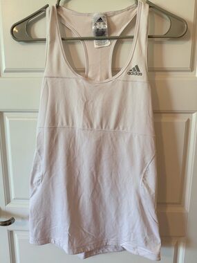 adidas Light Pink Racerback Training Tank
